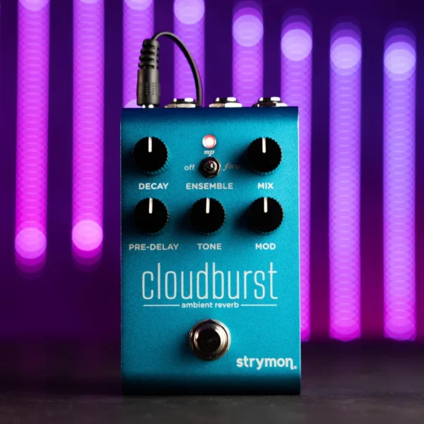 cloudburst-情境1 Strymon | Cloudburst | 氛圍殘響 × 有機弦樂層疊