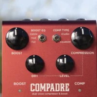 compadre-control Strymon | Compadre Dual Voice Compressor & Boost | 雙音色壓縮與乾淨增益踏板