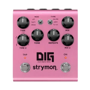 dig-v2-2 Strymon | DIG V2 Dual Digital Delay | 雙延遲 × 經典重塑