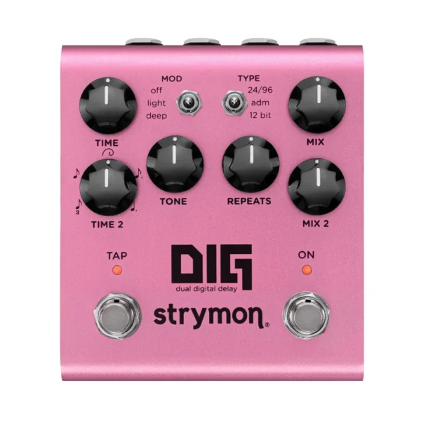 dig-v2-2 Strymon | DIG V2 Dual Digital Delay | 雙延遲 × 經典重塑