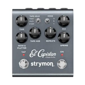 el-capistan-2 Strymon | El Capistan V2 dTape Echo | 磁帶延遲 × 經典重現