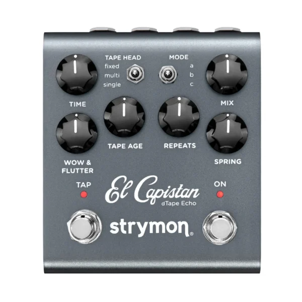 Strymon | El Capistan V2 dTape Echo | 磁帶延遲 × 經典重現