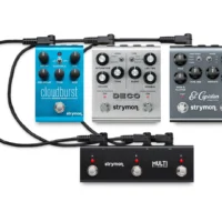 multiswitch-plus-情境2 Strymon | MultiSwitch Plus | 三鍵控制 × 多踏板同步 × 外接擴充核心