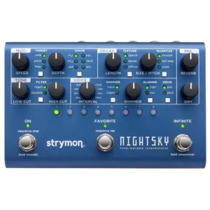 nightsky-2 Strymon | NightSky Time-Warped Reverberator | 合成殘響 × 時域變速器