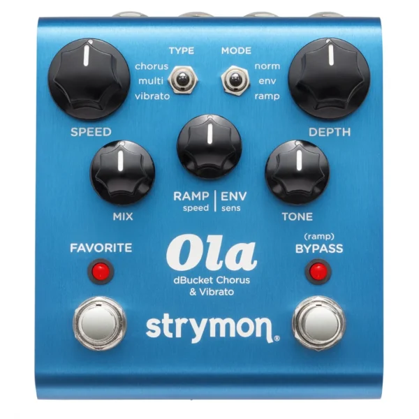 ola-2 Strymon | Ola | dBucket 類比合唱 × Vibrato × 三動態模式