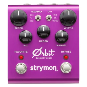 orbit-1 Strymon | Orbit | dBucket 類比顫音 × Through-Zero × 三模式回授