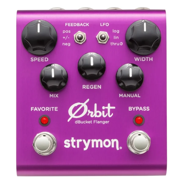 Strymon | Orbit | dBucket 類比顫音 × Through-Zero × 三模式回授