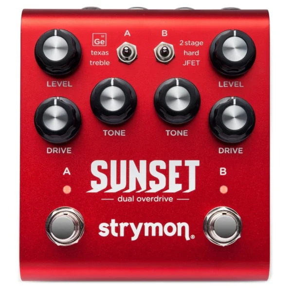 sunset-1 Strymon | Sunset | 雙通道過載 × 經典六電路
