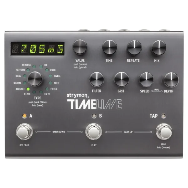 timeline-2 Strymon | TimeLine | 多重延遲 × 創作級音場引擎