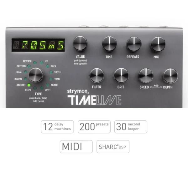 timeline-promo Strymon | TimeLine | 多重延遲 × 創作級音場引擎