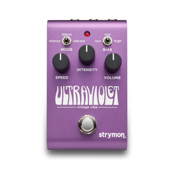Strymon | UltraViolet | 經典 Vibe 類比調變 × 三段偏壓 × 立體聲 MIDI 控制