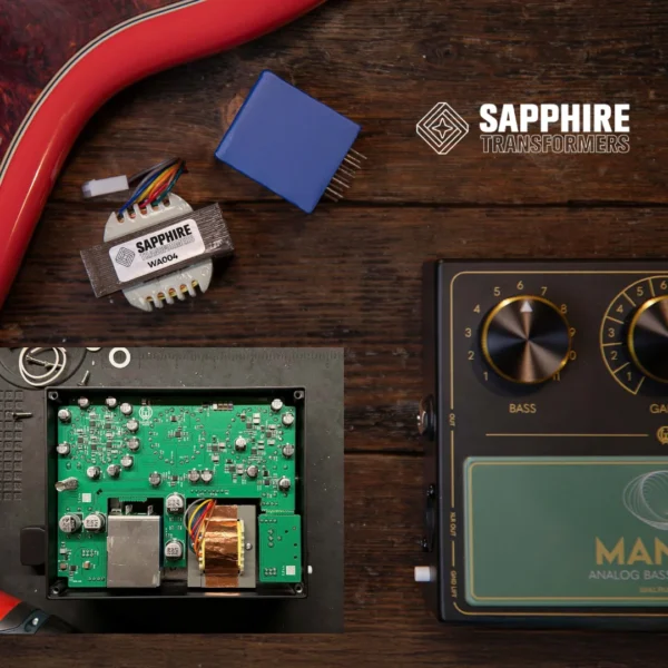 Mantle_sapphire Walrus Audio Mantle 類比 貝斯 前級 DI