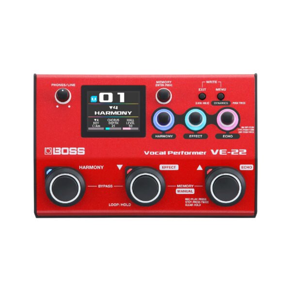 BOSS VE-22 Vocal Performer 人聲效果器
