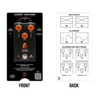 Keeley Electronics | Angry Orange Distortion and Fuzz 破音效果器｜4 合 1 類比失真與 Fuzz 音色