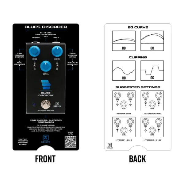 keeley_bdisorder-13 Keeley Electronics | Blues Disorder Overdrive and Distortion 破音效果器|4 合 1 類比破音音色
