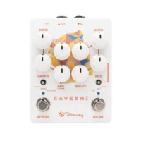 keeley_caverns-1 Keeley Electronics | Caverns Delay Reverb V2 雙效果器|650ms Delay 與三種殘響模式