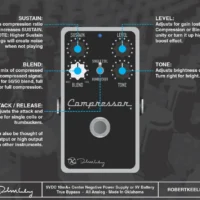 Keeley Electronics | Compressor Plus 壓縮效果器｜Blend、Tone 與單雙線圈切換