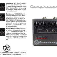 Keeley Electronics | Compressor Pro 壓縮效果器｜Attack / Release 與 Hard / Soft Knee 控制