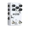 Keeley Electronics | ECCOS Delay Looper 延遲循環效果器｜真立體聲磁帶延遲與 Looper 工作站