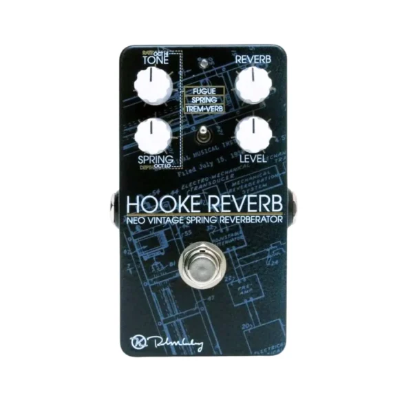 keeley_hooke-1 Keeley Electronics | Hooke Spring Reverb 殘響效果器|Spring Reverb、Trem-n-Verb 與 Fugue 模式