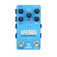 Keeley Electronics | HYDRA Stereo Reverb & Tremolo 殘響顫音效果器｜真立體聲與 3 組預設