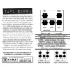 Keeley Electronics | Magnetic Echo Modulated Tape Echo 延遲效果器｜40ms - 600ms 磁帶感延遲與 Wow Flutter 調變