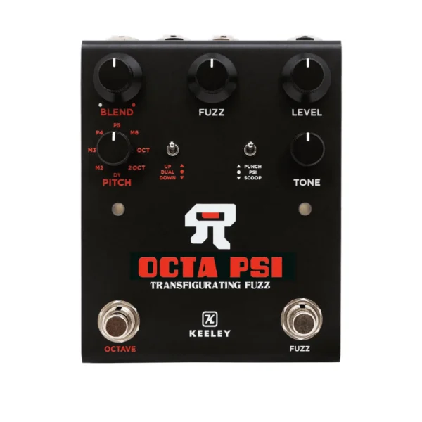 keeley_octa-1 Keeley Electronics | OCTA PSI Transfigurating Fuzz 八度 Fuzz 效果器|Polyphonic Pitch Shift 與三模式 Fuzz