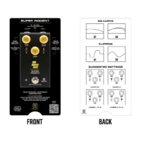 Keeley Electronics | Super Rodent Overdrive and Distortion 破音效果器｜4 合 1 類比破音音色