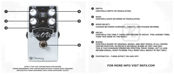keeley_vibe-4 Keeley Electronics | Vibe-O-Verb 殘響效果器|三種失落系空間殘響音色