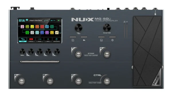 NUX MG-50Li 旗艦吉他貝斯綜合效果器
