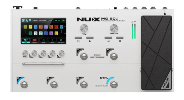 NUX MG-50Li 旗艦吉他貝斯綜合效果器