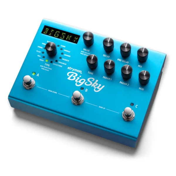 bigsky-3 Strymon | BigSky Reverb | 12 種工作室殘響引擎