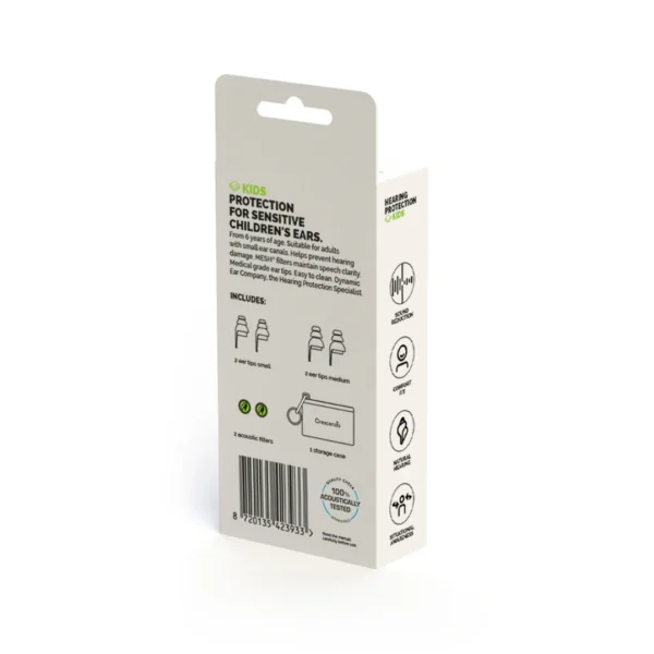 Crescendo Kids 兒童專用聽力保護 高保真隔音降噪耳塞 (荷蘭製)