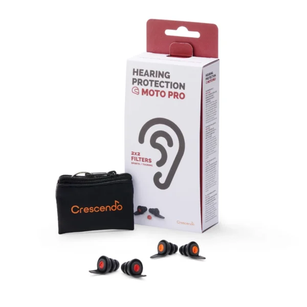 Crescendo Moto Pro 機車騎行 / 公路專用 高保真隔音降噪耳塞 (荷蘭製)