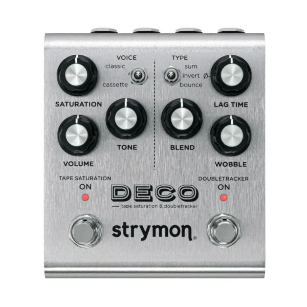 Strymon | Deco V2 | 磁帶飽和 × 雙軌重製 Delay效果器