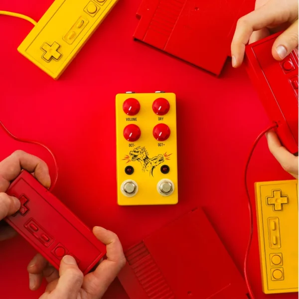 double_dragon4 JHS Pedals | Double Dragon | 類比八度效果器 Lo-Fi 合成質感