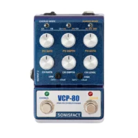 Sonisfact | VCP-80 模擬調變效果器 | Phaser 與 BBD Chorus 雙模式