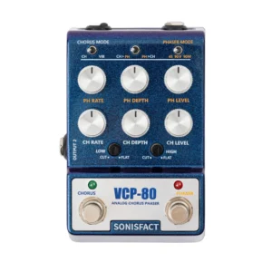 Sonisfact | VCP-80 模擬調變效果器 | Phaser 與 BBD Chorus 雙模式