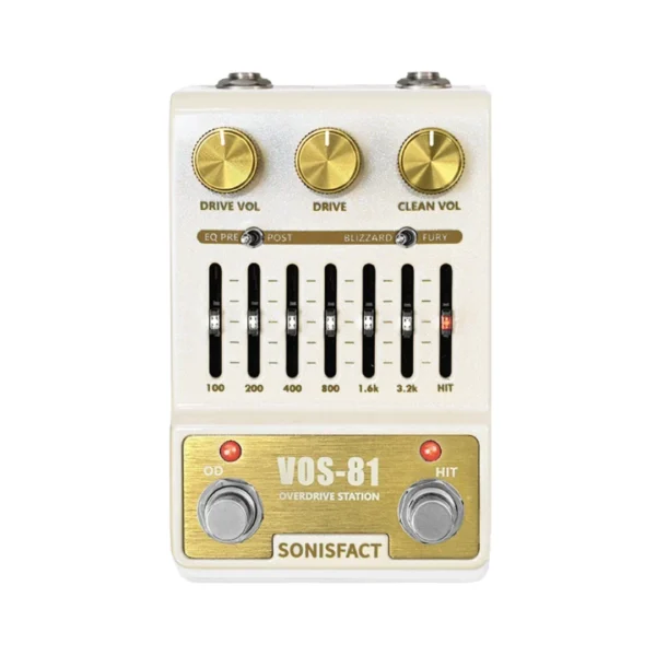 Sonisfact | VOS-81 | 雙模式 Overdrive 效果器