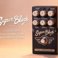 sbm_m_banner Mad Professor | Super Black mini 音箱前級效果器 | 60 年代 Black Panel 全類比音色