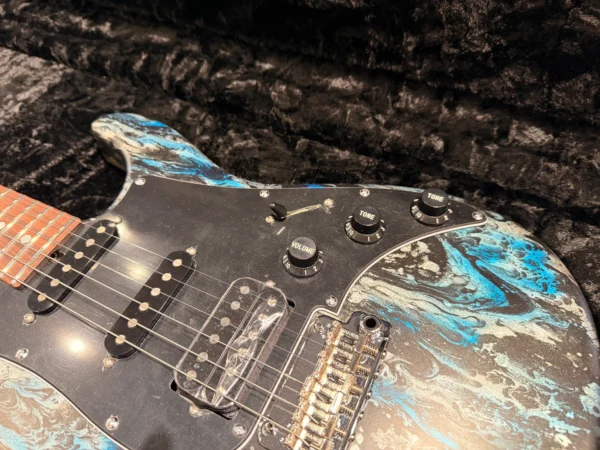 IMG_7831 James Tyler USA Studio Elite HD-P Black & Blue Shmear 美廠電吉他