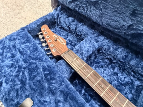 SCHECTER USA Custom Shop Nick Johnston Signature PT Teal Green Metallic Aged Nitro 美廠電吉他