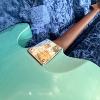 SCHECTER USA Custom Shop Nick Johnston Signature PT Teal Green Metallic Aged Nitro 美廠電吉他