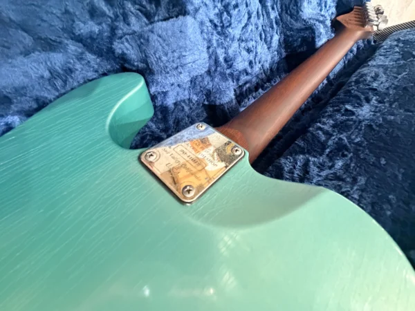 SCHECTER USA Custom Shop Nick Johnston Signature PT Teal Green Metallic Aged Nitro 美廠電吉他