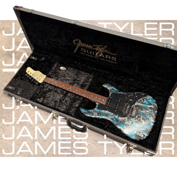 JT USA-12 James Tyler USA Studio Elite HD-P Black & Blue Shmear 美廠電吉他