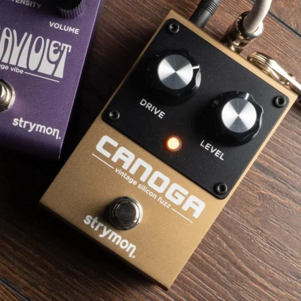 canoga-4 Strymon | CANOGA 全類比 Fuzz 效果器|復古 Silicon FuzzFace® 風格