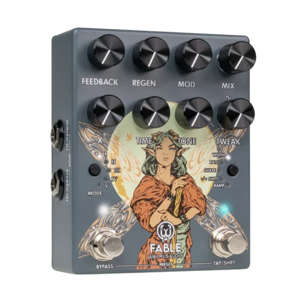 Walrus Audio | Fable MKII | 五種模式與 Stereo Granular Delay